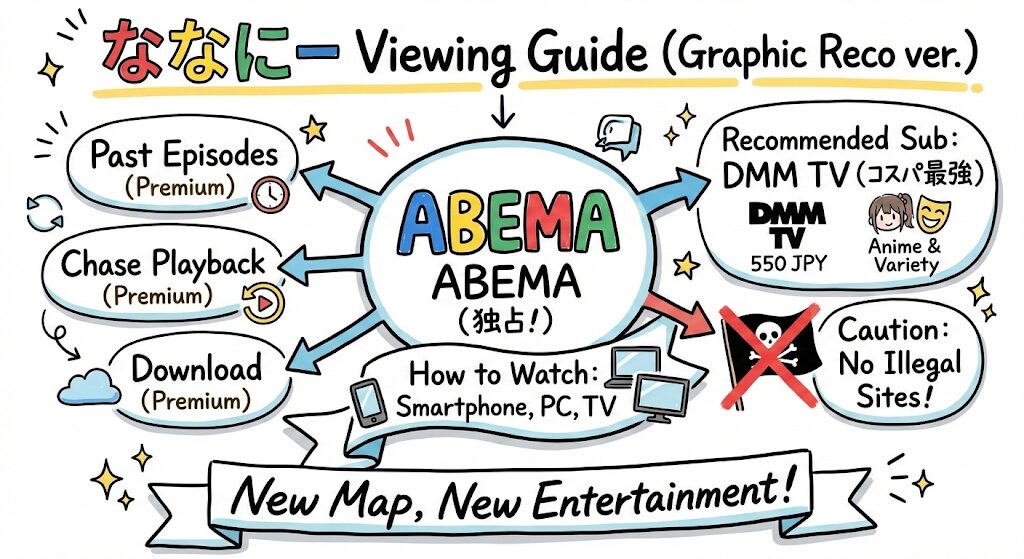 ななにーはどこで見れる？配信はこれがおすすめ！