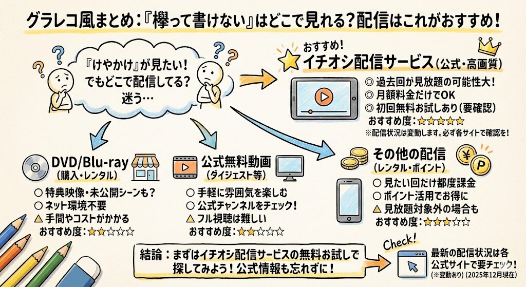 欅って書けないはどこで見れる？配信はこれがおすすめ！