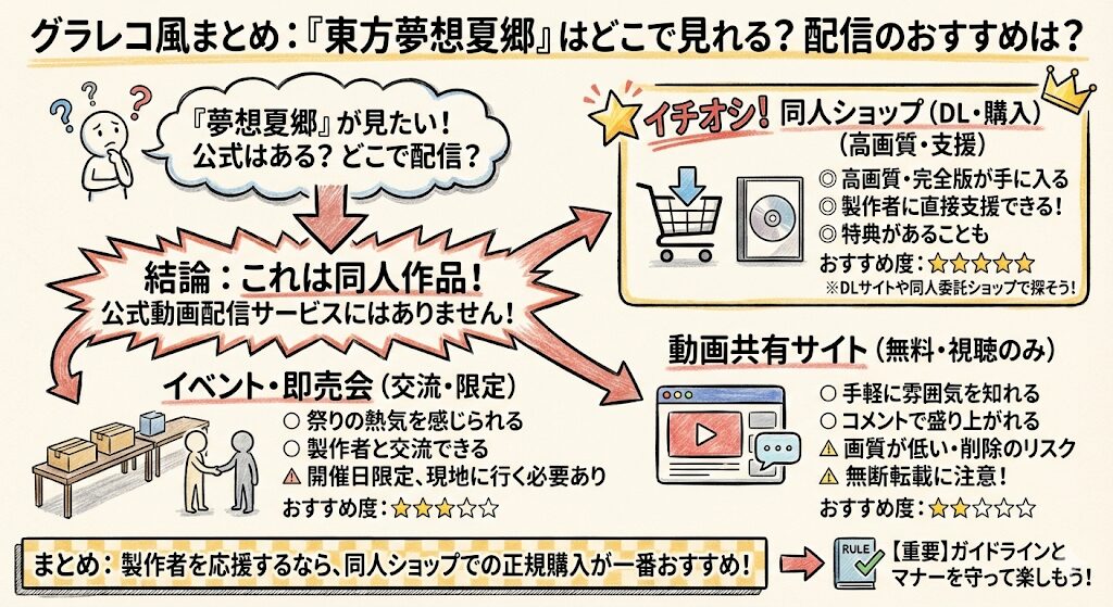 東方夢想夏郷はどこで見れる？配信はこれがおすすめ！
