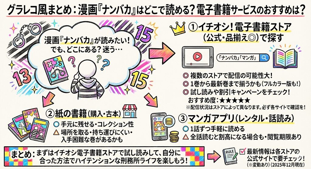 ナンバカの漫画はどこで見れる?電子書籍サービスはこれがおすすめ!