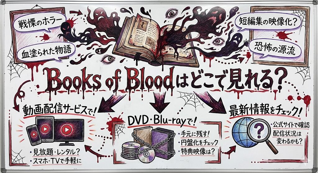 Books of Bloodはどこで見れる?