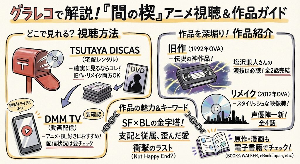 間の楔のアニメはどこで見れる？お得な配信はこれがおすすめ！