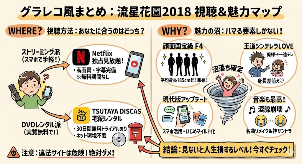 流星花園2018はどこで見れる？配信はこれがおすすめ！