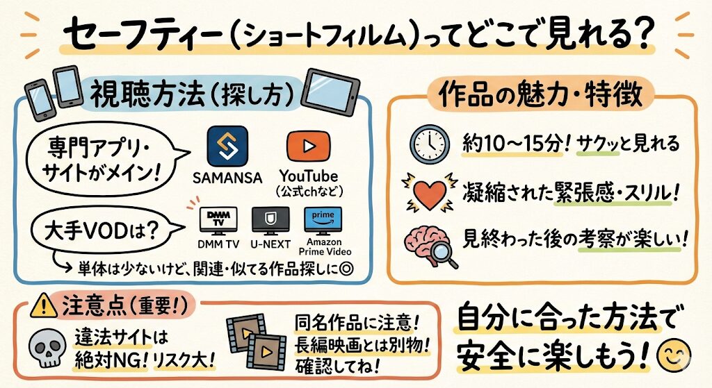 セーフティー(映画)はどこで見れる?お得な動画配信サービスはこれ!