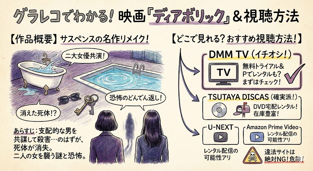 ディアボリック（映画）はどこで見れる？お得な動画配信サービスはこれ！