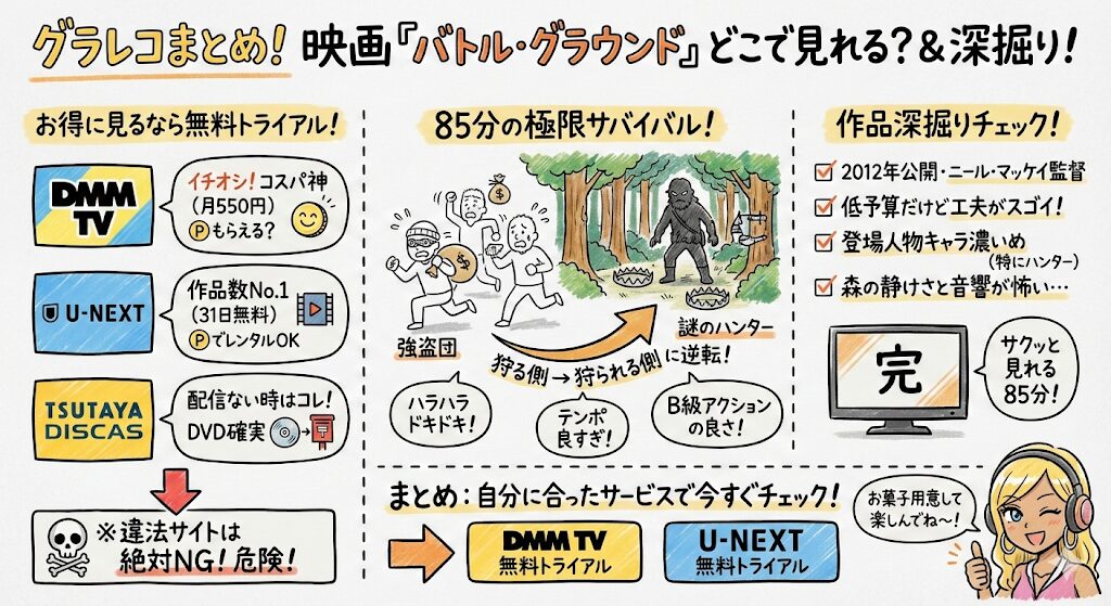バトル・グラウンド（映画）はどこで見れる？お得な動画配信はこれ！