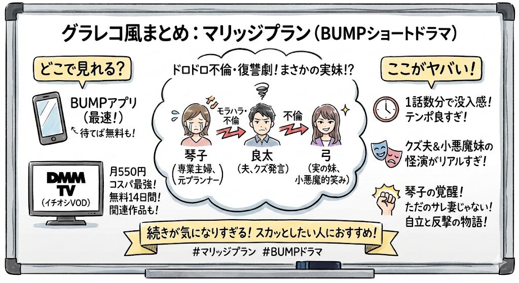 マリッジプランはどこで見れる？お得な動画配信サービスはこれ！