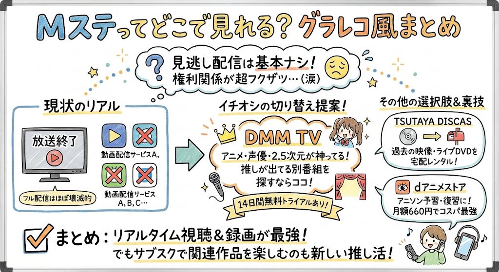 ミュージックステーションはどこで見れる？お得な動画配信サービスはこれ！