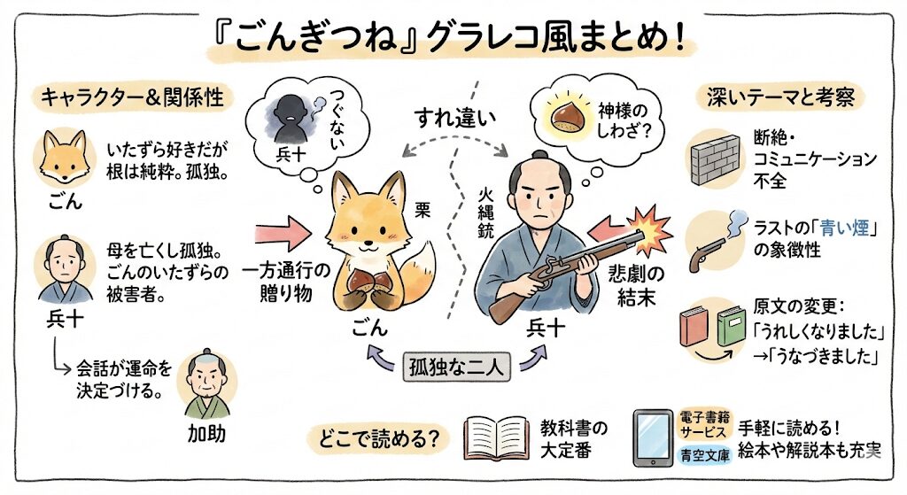 ごんぎつねのあらすじ感想ネタバレ考察まるっとレビュー！