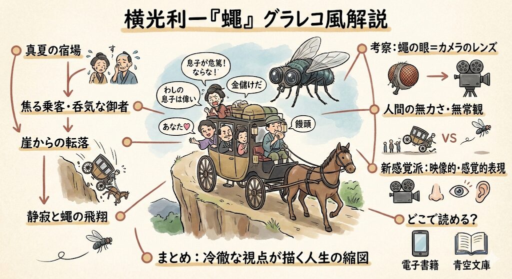 蠅(横光利一)のあらすじ感想ネタバレ考察まるっとレビュー!