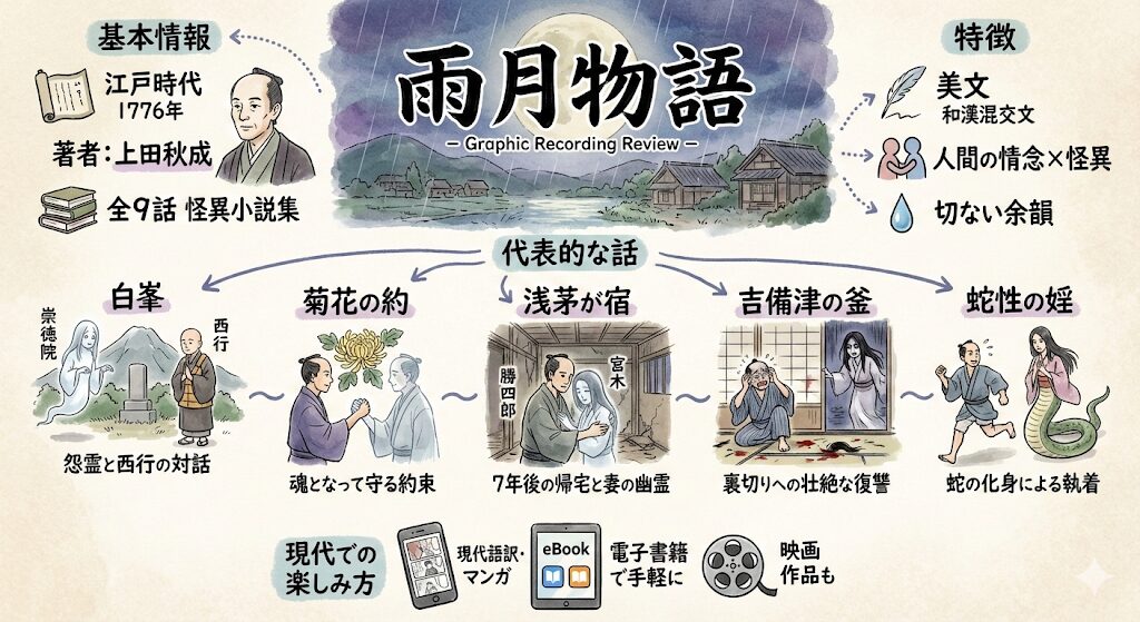 雨月物語のあらすじを簡単に！感想ネタバレ考察まるっとレビュー！