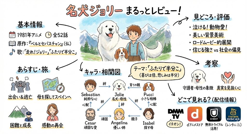 名犬ジョリーのあらすじ感想ネタバレ考察まるっとレビュー！