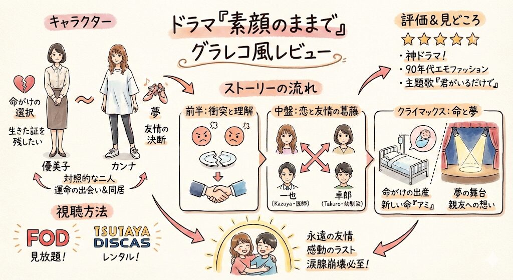 素顔のままで(ドラマ)最終回のあらすじ感想ネタバレ考察まるっとレビュー!