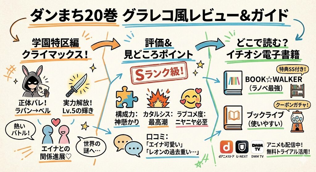 ダンまち20巻のあらすじ感想ネタバレ考察まるっとレビュー！