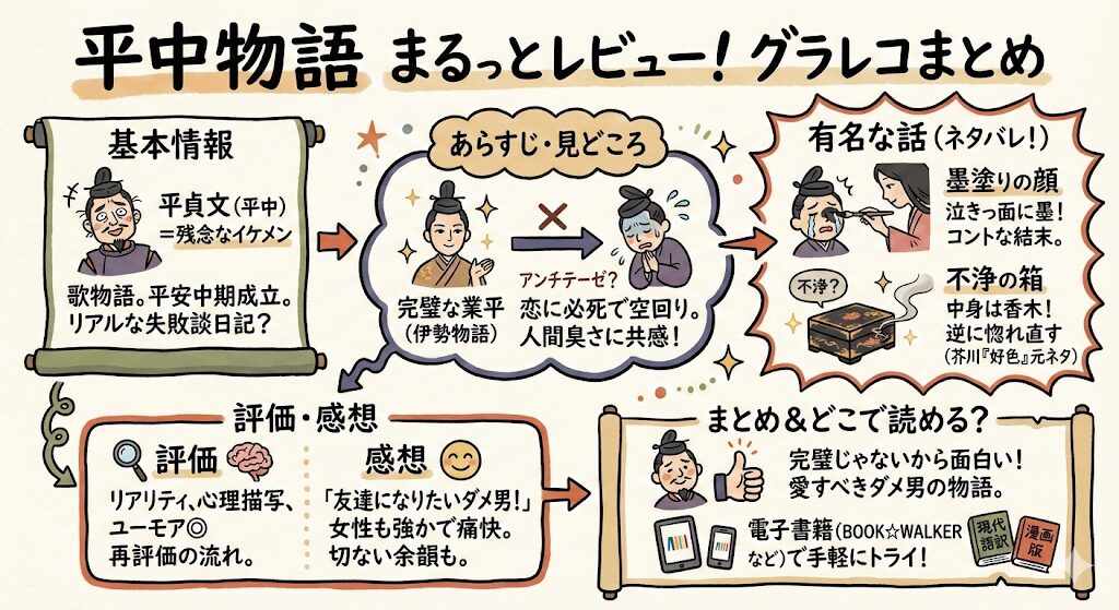 平中物語のあらすじ感想ネタバレ考察まるっとレビュー！