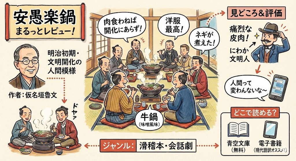 安愚楽鍋のあらすじ感想ネタバレ考察まるっとレビュー