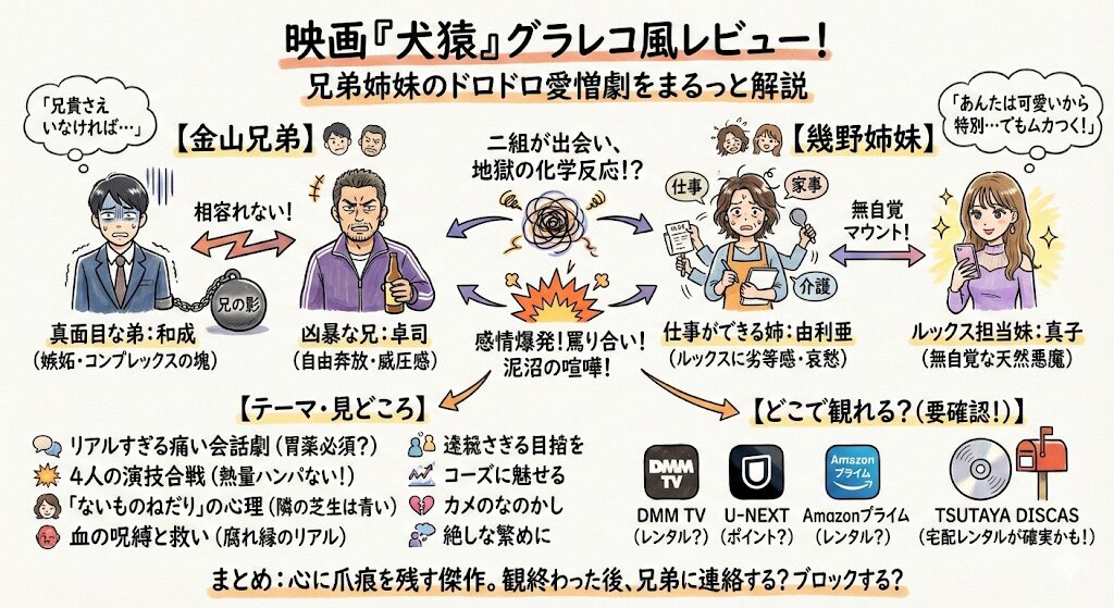 犬猿（映画）のあらすじ感想ネタバレ考察まるっとレビュー！