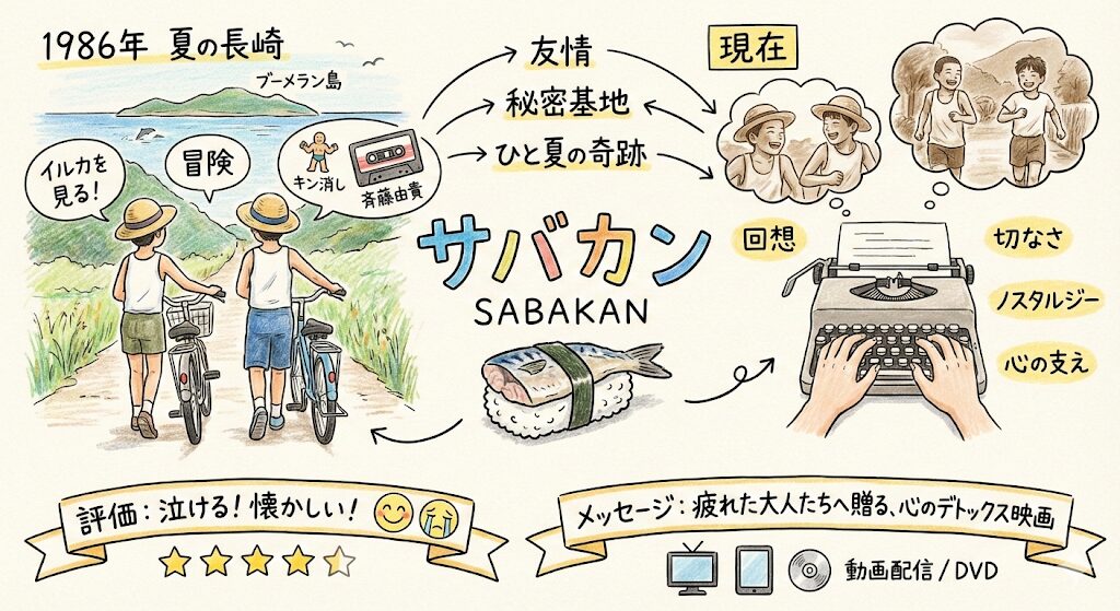 サバカン(映画)のあらすじ感想ネタバレ考察まるっとレビュー!