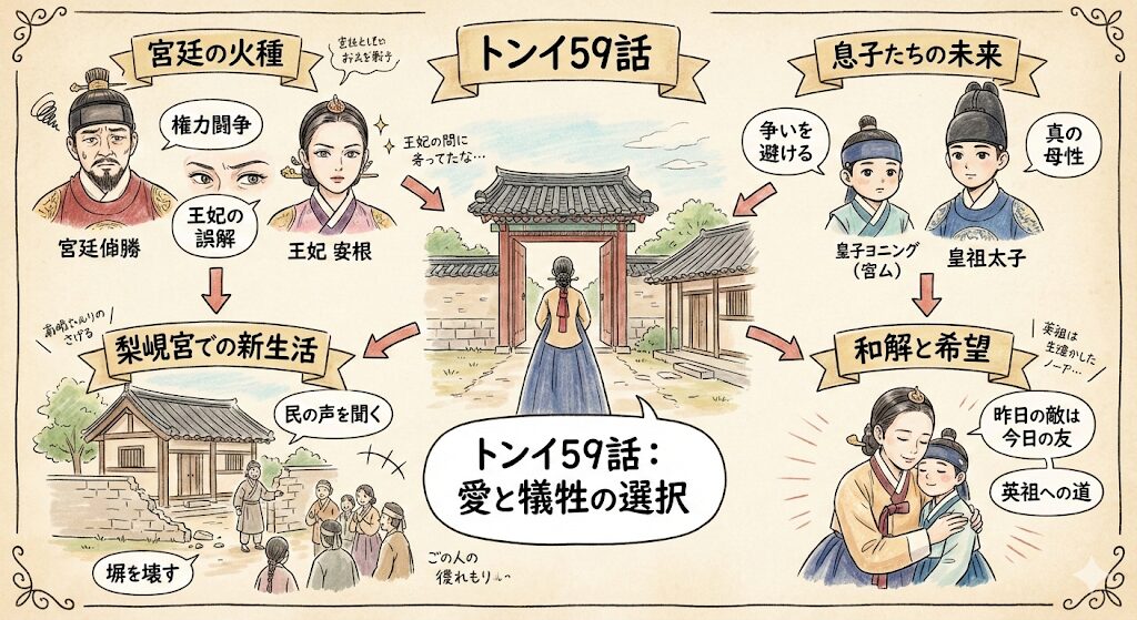 トンイ59話のあらすじ感想ネタバレ考察まるっとレビュー!