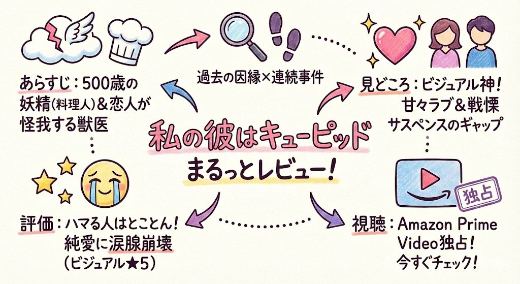 私の彼はキューピッドのあらすじ感想ネタバレ考察まるっとレビュー！