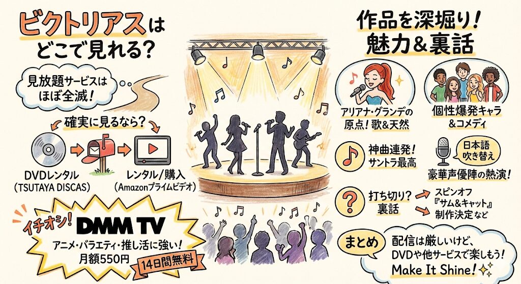 ビクトリアスはどこで見れる？お得な動画配信サービスはこれがおすすめ！