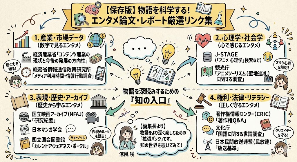 物語を科学する！専門家が選ぶエンタメがもっと楽しめる論文・レポート