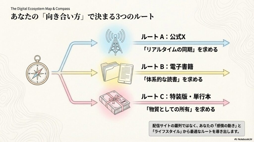 公式X、電子書籍、特装版から選ぶちいかわ漫画の3つのルート