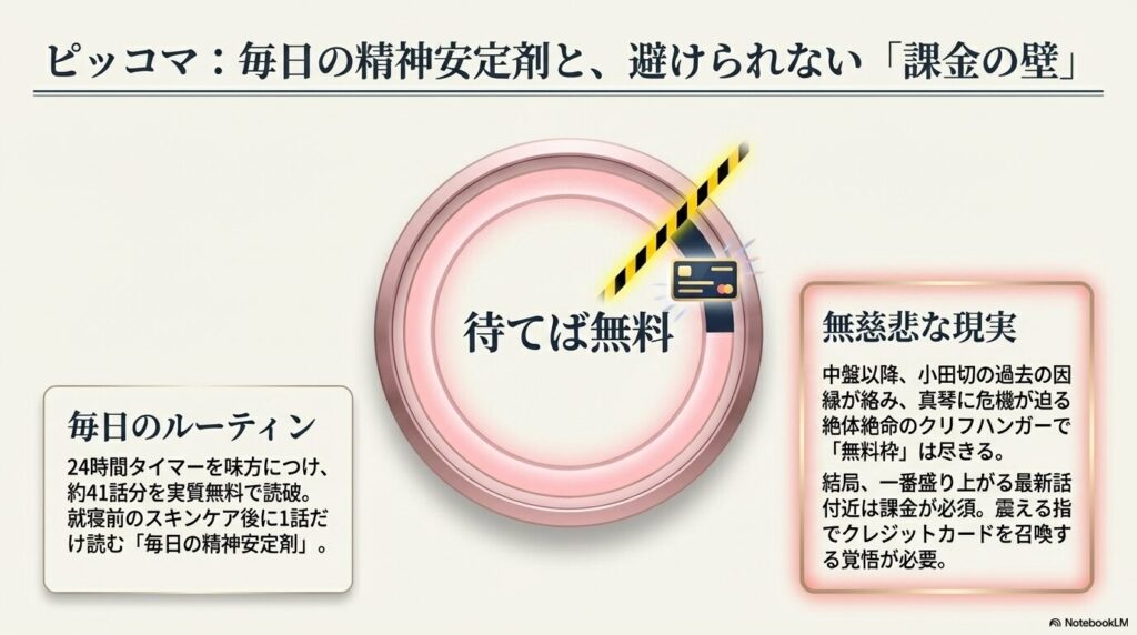 ピッコマの待てば無料システムと最新話付近の課金の壁