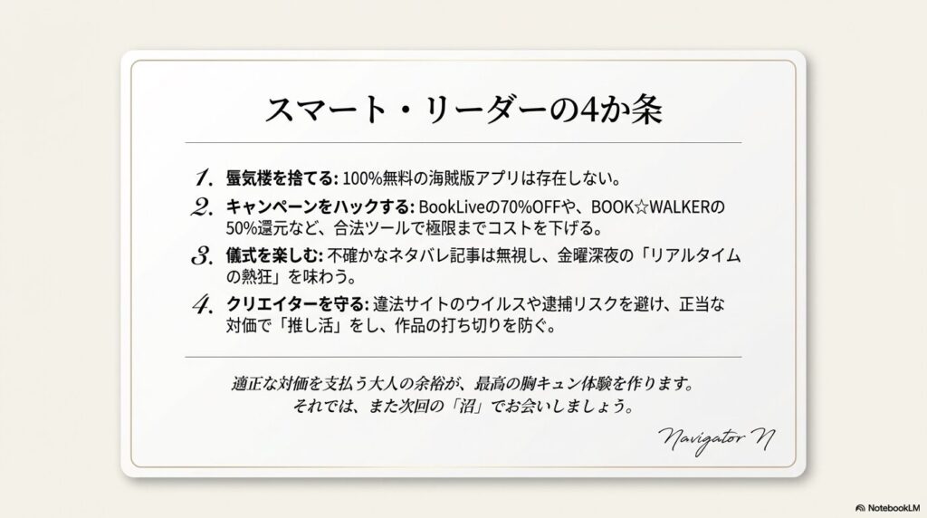 極道上司に愛されたらをお得に安全に楽しむためのスマートリーダーの4か条